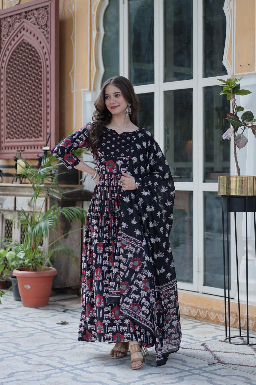 Premium Best Readymade Kurti With Pant & Dupatta Set