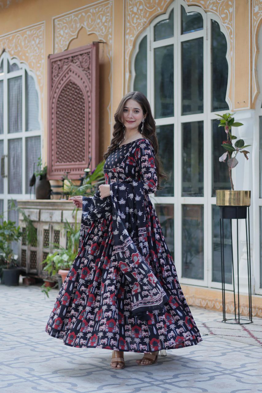 Premium Best Readymade Kurti With Pant & Dupatta Set