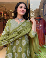Premium Ethnic Kurti Palazzo Dupatta Combo